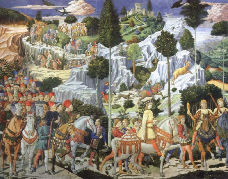 Benozzo Gozzoli Journey of the Magi to Bethlehem China oil painting art